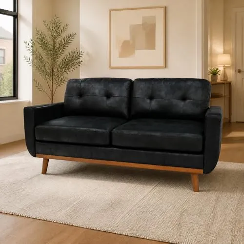 Eafurn Mid-Century Modern Loveseat